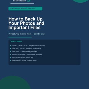 How to Back Up Your Photos and Important Files
